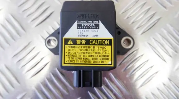 ESP acceleration yaw rate sensor