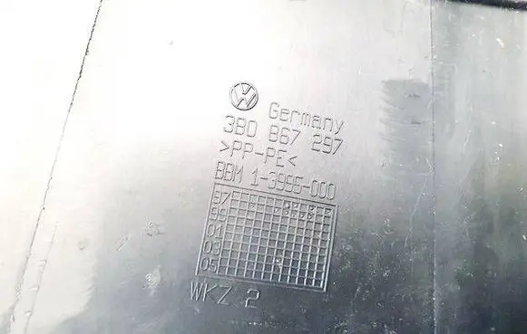 Volkswagen PASSAT B5 (B) pillar trim (top) 3b0867297