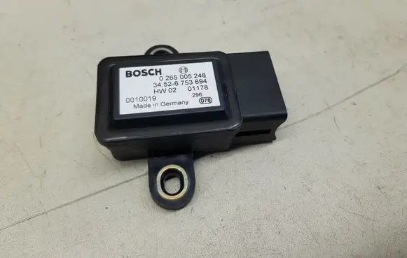 BMW X5 E53 ESP acceleration yaw rate sensor 0265005248 nr6941