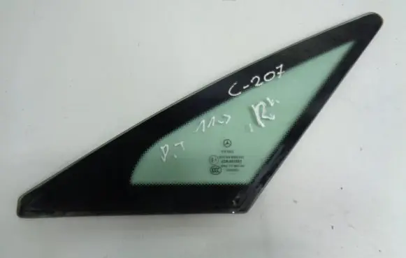 Mercedes-Benz E C207 W207 Front triangle window/glass 43R001565 E000001 E8G72WD40