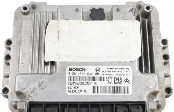 Citroen C4 I Engine control unit/module 9662872280 9653958980 0281011634