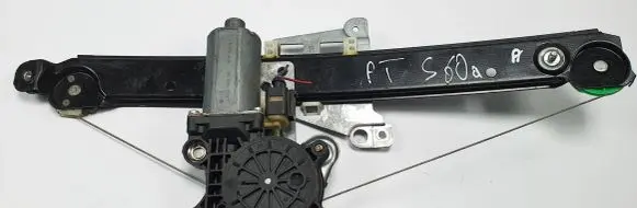 Volvo S60 Rear window lifting mechanism without motor