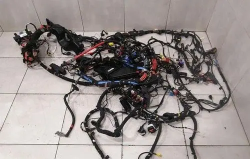 Porsche 718 Cayman 982 982c Front door wiring loom/harness boot