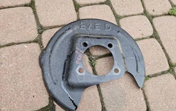 Citroen Berlingo Rear brake disc plate dust cover 9815411180-