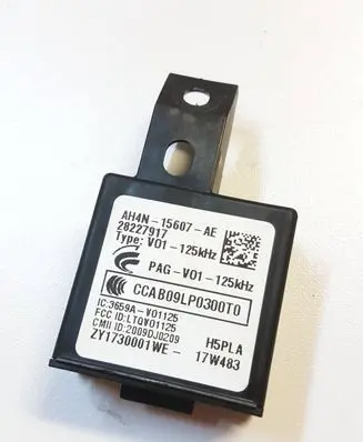 Jaguar XE Other control units/modules AH4N15607AE 28227917 CCAB09LP0300T0
