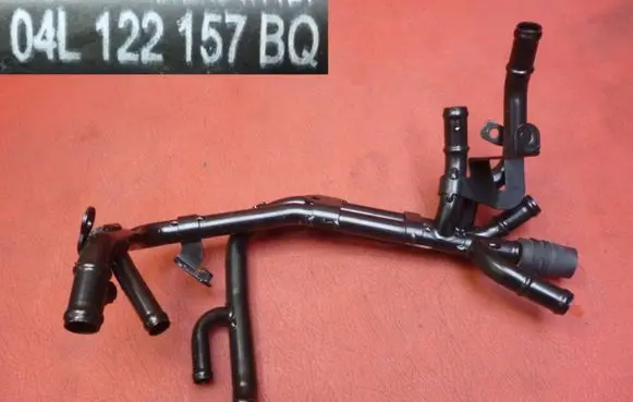 Audi A6 S6 C7 4G Engine coolant pipe/hose 04L122157BQ