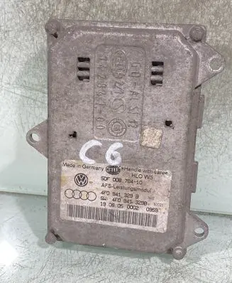 Audi A6 S6 C6 4F Xenon control unit/module 4f0941329b 5df00870410