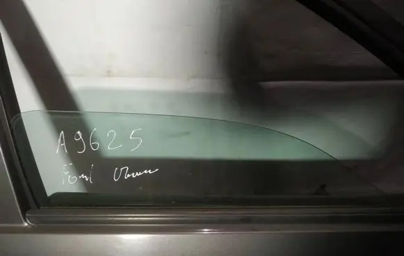 Ford Maverick Front door window glass four-door as2