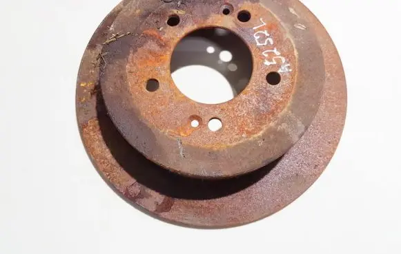 Hyundai Tucson JM Rear brake disc neventiliuojamas