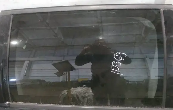 Ford Galaxy Rear door window glass AS2