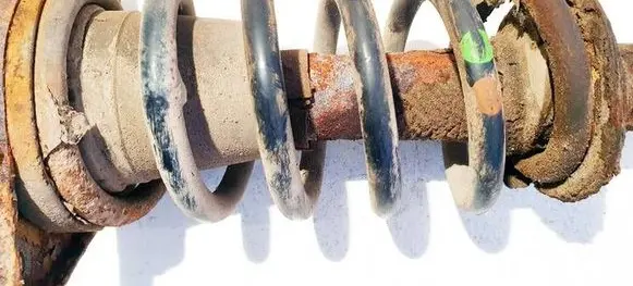 Audi A6 S6 C5 4B Rear coil spring 