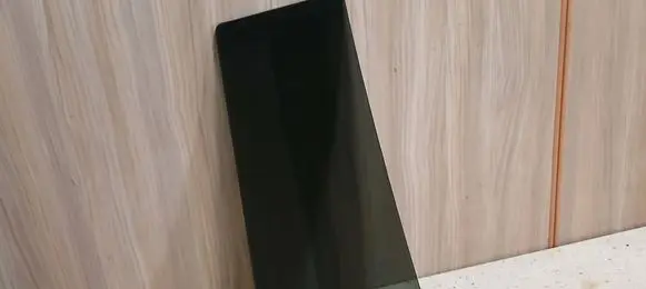 Rear vent window glass