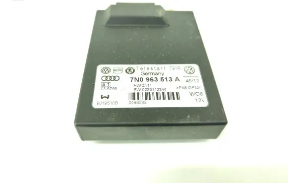 Volkswagen Tiguan Auxiliary heating control unit/module 7N0963513A