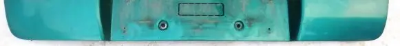 Fiat Palio Trunk door license plate light bar 