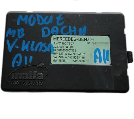 Mercedes-Benz V Class W447 Trunk lid opening control unit A4479007507