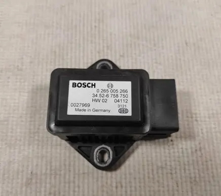 BMW 5 E60 E61 ESP acceleration yaw rate sensor 0265005266 34526758750 6758750