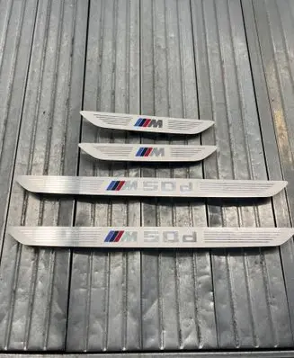 BMW X5 F15 sill trim set (inner) 7370423 030405