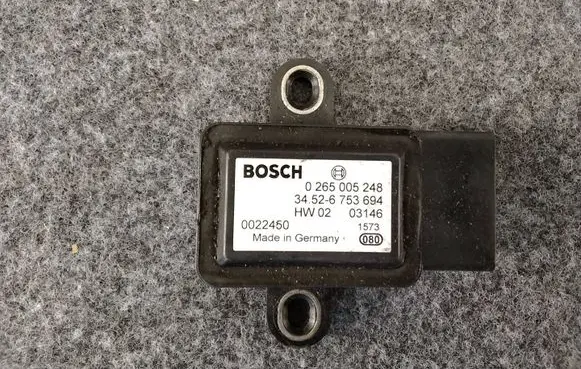 BMW X5 E53 ESP acceleration yaw rate sensor 0265005248 0022450