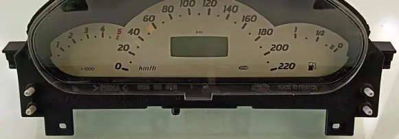 Mercedes-Benz A W168 Speedometer (instrument cluster) A1685408011
