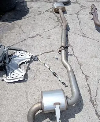 Mercedes-Benz GLC X253 C253 Muffler/silencer A2134907400