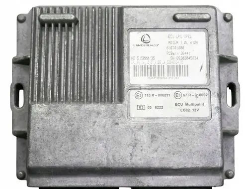 Opel Agila A LP gas control unit module 616701000 51500035