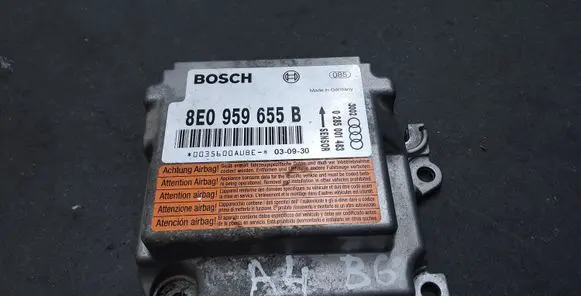 Audi A4 S4 B6 8E 8H Airbag control unit/module 8E0959655B 0285001483