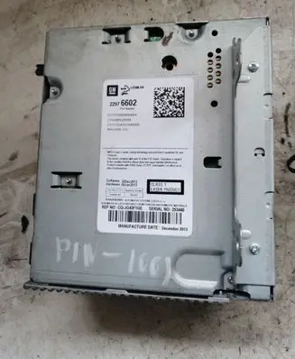 Opel Astra J CD/DVD changer 22976602