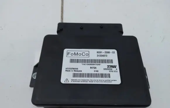 Volvo S60 Hand brake control module 6G912598CE