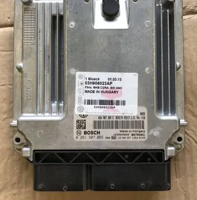 Volkswagen Touareg II Engine control unit/module 03H906023AP 0261S07065 03H907309E