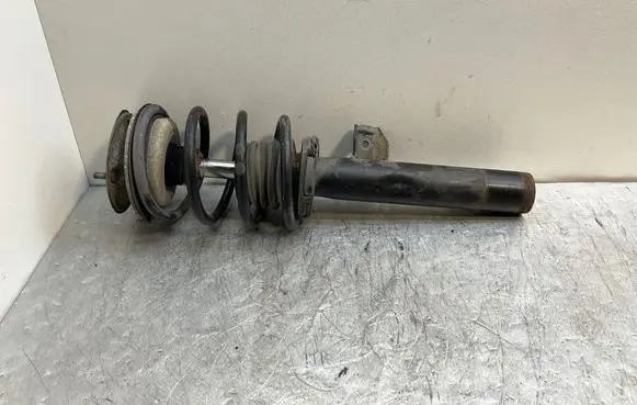 Front shock absorber with coil spring