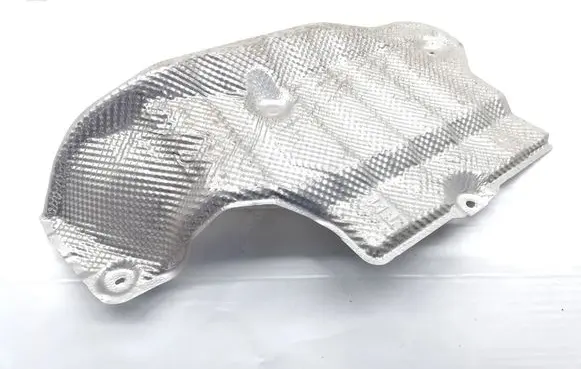 Heat shield in engine bay