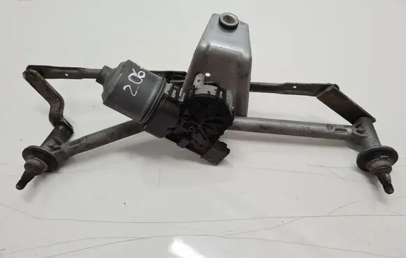 Peugeot 206+ Front wiper linkage and motor 3397020578