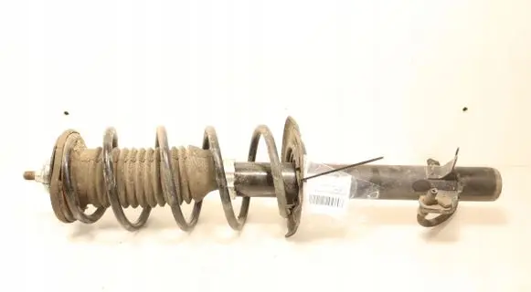 Front shock absorber with coil spring