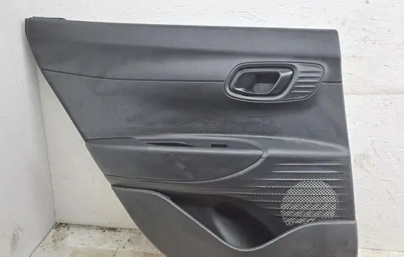 Rear door card panel trim