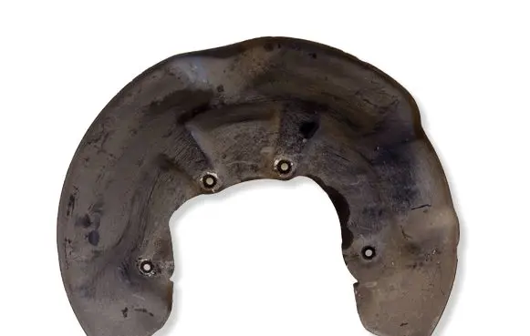 Audi A6 S6 C6 4F Front brake disc dust cover plate 4F0615311 2407