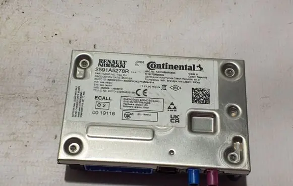 Renault Express Bluetooth control unit module 2591A5278R