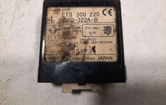 Mazda Premacy Immobilizer control unit/module ETS300220 G8D322AB