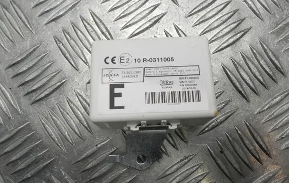 Toyota Yaris Door control unit/module 897410D460 G3994