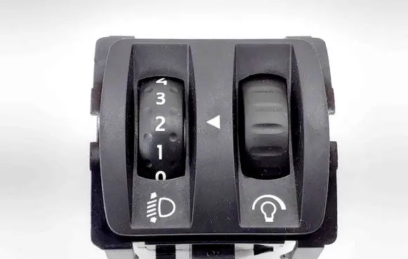 Renault Captur Headlight level height control switch 251900567R