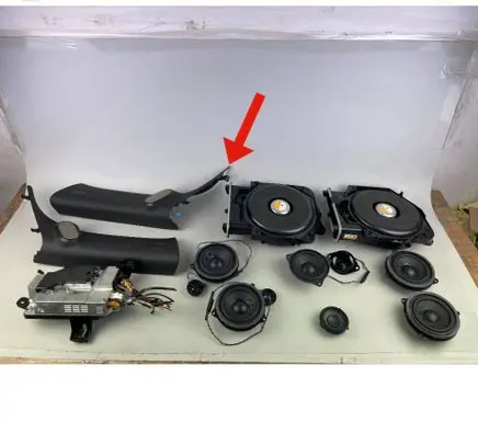 Mini F66 Audio system kit 5B44D33 9151127 5B4CA43