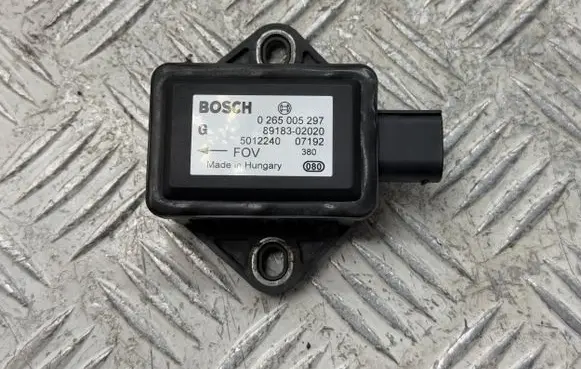 ESP acceleration yaw rate sensor