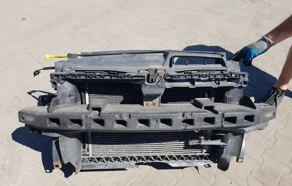 Volkswagen Scirocco Radiator support slam panel 