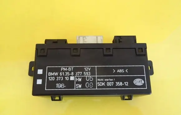 BMW 5 E39 Door control unit/module 8377593 61.35-8377593 5DK007358-12