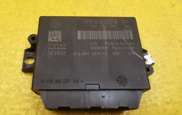 Volkswagen Touareg II Parking PDC control unit/module 7P6919475B 7N0919475