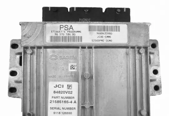 Citroen Berlingo Engine control unit/module 9649433980