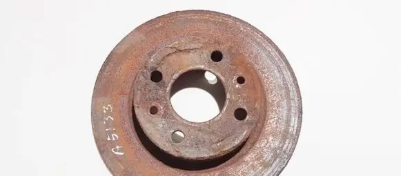 Fiat Panda II Front brake disc neventiliuojamas