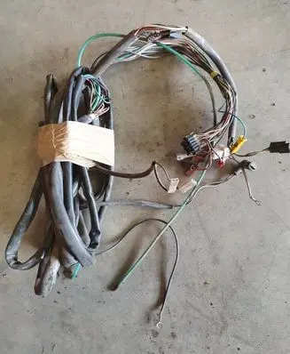 Volkswagen Golf II Rear tail light wiring loom REF202 191971