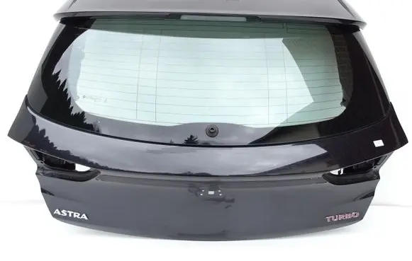 Opel Astra K Opening tailgate glass LAKIER