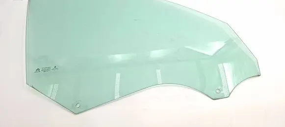Citroen C4 II Picasso Front door window glass four-door DOT211M86AS2 E000191 43R000479