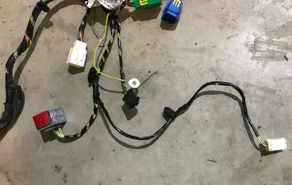 Citroen C6 Tailgate/trunk wiring harness 9658855880 55PZ73211